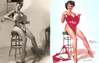 Illustration for article titled Even Classic Pin-Ups Were Retouched